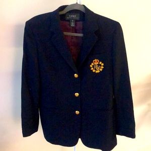 Ralph Lauren Oversized Navy Blazer